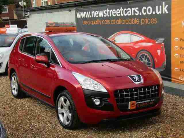 PEUGEOT 3008 1.6 HDi FAP Sport EGC 5dr Red Manual Diesel, 2011