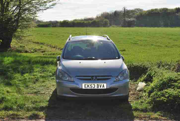 PEUGEOT 307 SW SE ESTATE 2.0 HDI 2003 7 seater