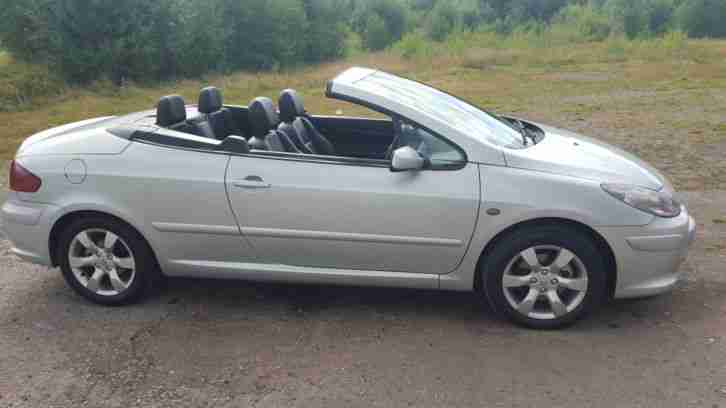 Peugeot 307CC SIMPLY. Peugeot car from United Kingdom