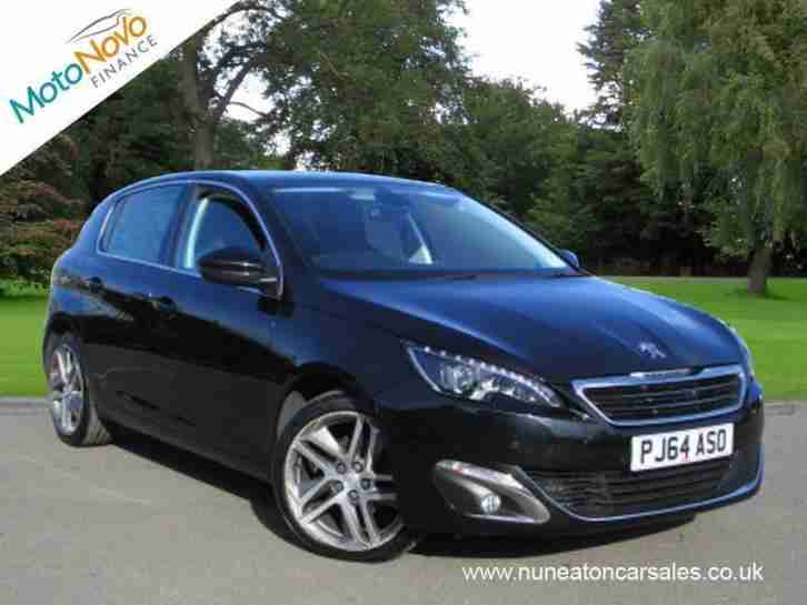 PEUGEOT 308 E-HDI ALLURE Black Manual Diesel, 2014