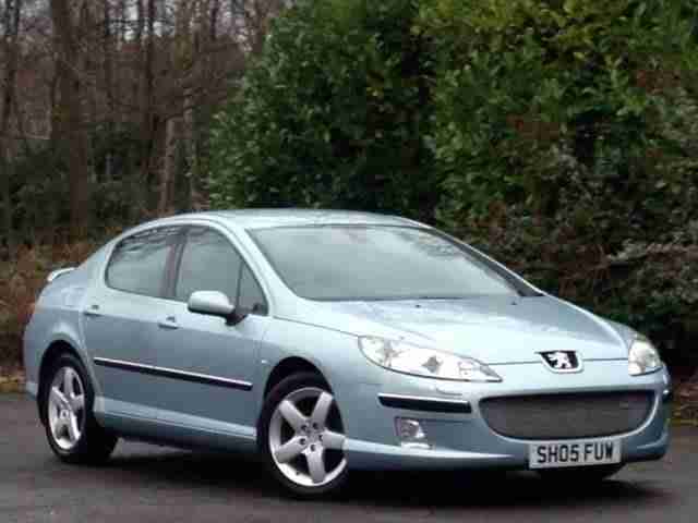 PEUGEOT 407 2.0 HDI 136 BHP AUTO SAT NAV LEATHER 66k FSH OCT 15 MOT GREAT CAR
