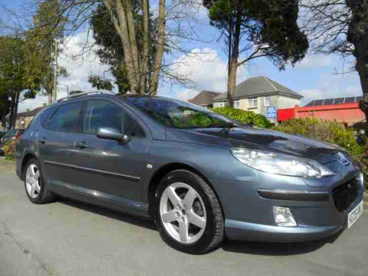 PEUGEOT 407 SW 2.0HDi 136 2004 EXECUTIVE COMPLETE WITH M.O.T HPI CLEAR INC