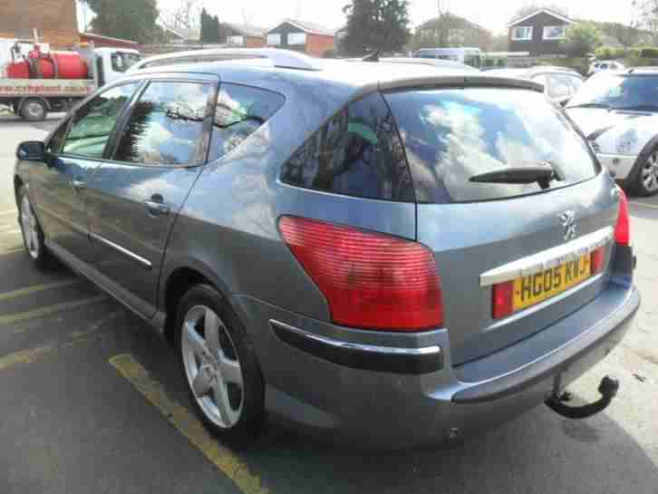 PEUGEOT 407 SW 2.0HDi 136 2004 EXECUTIVE COMPLETE WITH M.O.T HPI CLEAR INC