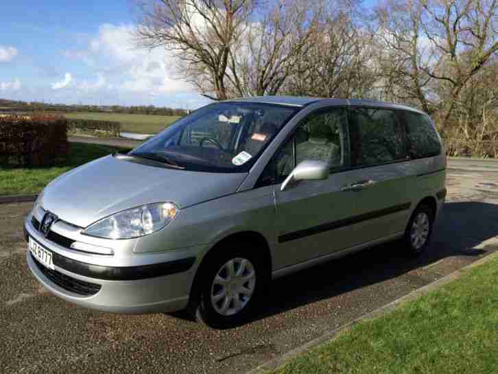 PEUGEOT 807 GLX 2.0 HDi Diesel 2004 (Private Reg) No Reserve 3 Day Auction