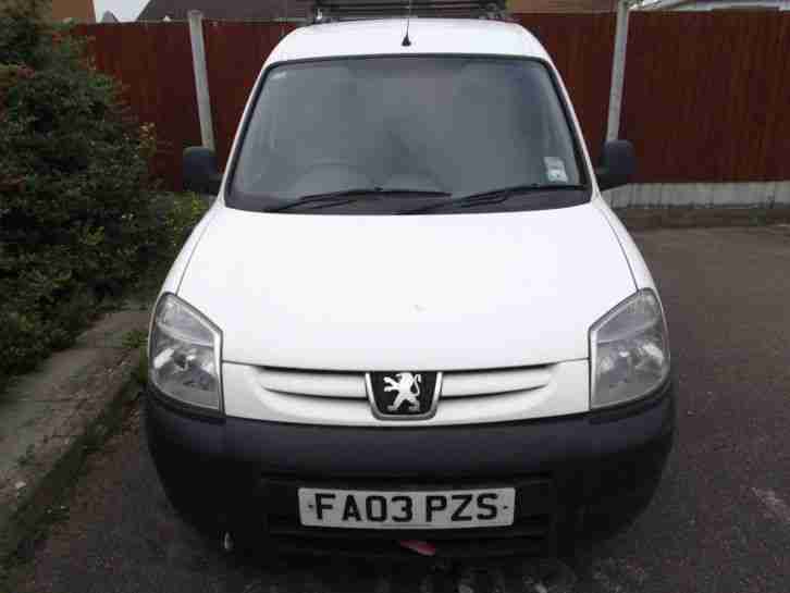  PEUGEOT PARTNER 800 LX WHITE VAN 2003 SPARES OR REPAIR