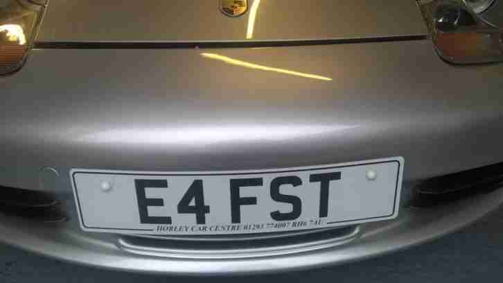 PLATE FOR SALE ( E4 FST ) FAST
