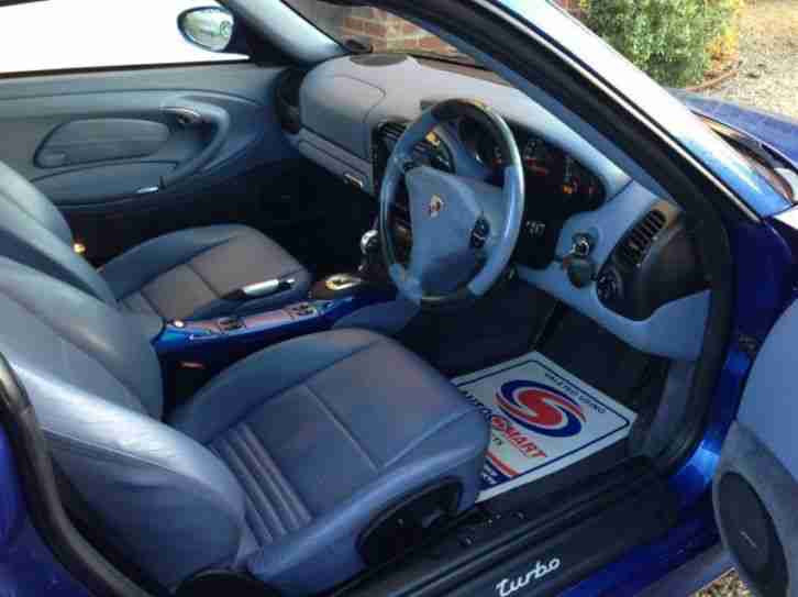 PORSCHE 911 3.6 turbo auto tiptronic 2002 Petrol Automatic in Blue