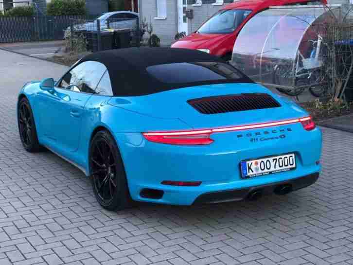 PORSCHE 911 CARRERA 4S 3.0 CABRIOLET PDK AWD LHD CARBON PACK EDIT NEW CONDITION
