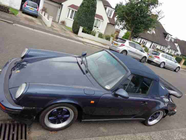 PORSCHE 911 CARRERA SPORT 3.2 CONVERTIBLE 1986 AIR COOL FUCHS ALLOYS