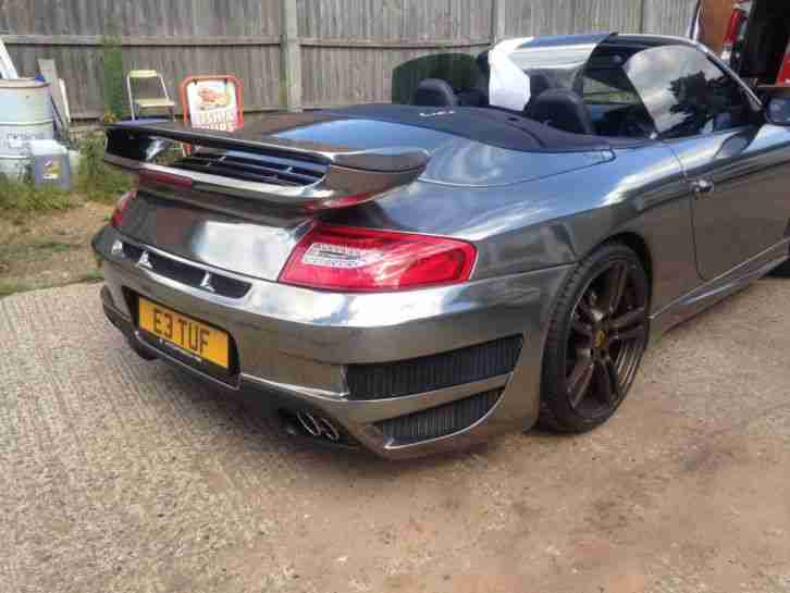 PORSCHE 911 GT3 RS 996 997 convertible BLACK CHROME PX READY FOR THE SUMMER