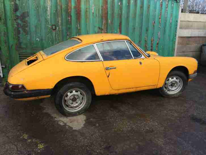PORSCHE 912 911 PROJECT 1968 SWB SLATE GREY RESTERATION SPARES OR REPAIRES