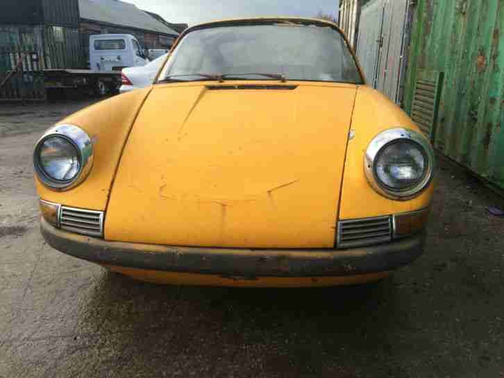 PORSCHE 912 / 911 PROJECT 1968 SWB SLATE GREY RESTERATION SPARES OR REPAIRES