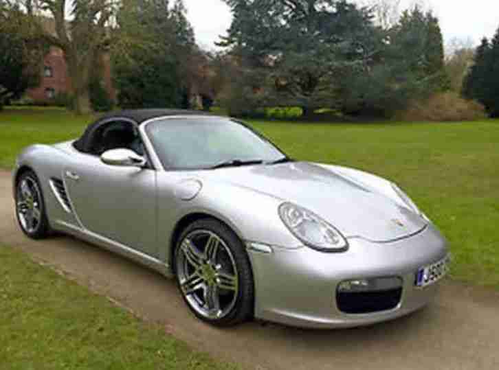 PORSCHE BOXSTER 05 2.7 987 Silver 19 Turbo Alloys Godspeed Susp Full MOT