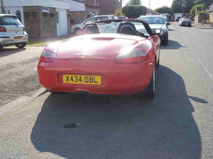 PORSCHE BOXSTER 2.7 2001 TIPTRONIC GETTING TIRED, SOLD AS SEEN