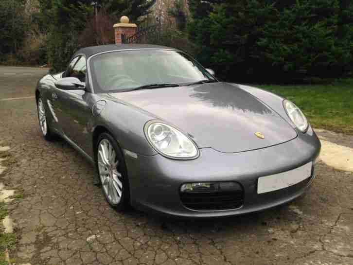 PORSCHE BOXSTER 2.7 GREY LOW MILEAGE 99P NO RESERVE BARGAIN