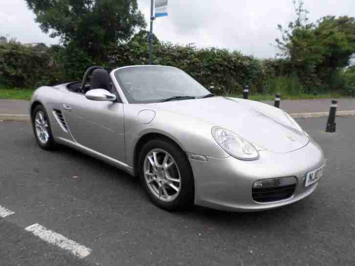 PORSCHE BOXSTER 24V F.S.H Genuine Stunning Convertible, Silver, Manual, Petrol,
