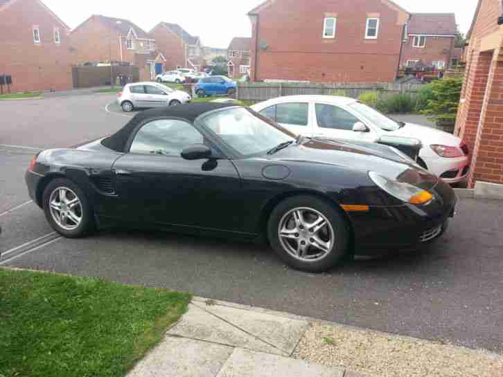  PORSCHE BOXSTER BLACK 2.5 1999 12 months mot owned ten years