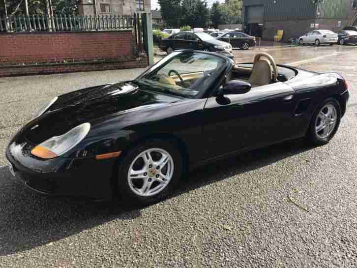 PORSCHE BOXSTER ROADSTER 2.7 2000 W REG - MOT AUG 18 - 123,000 MILES HIST TO 79K