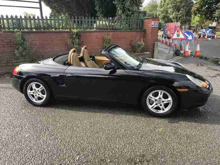 PORSCHE BOXSTER ROADSTER 2.7 2000 W REG - MOT AUG 18 - 123,000 MILES HIST TO 79K