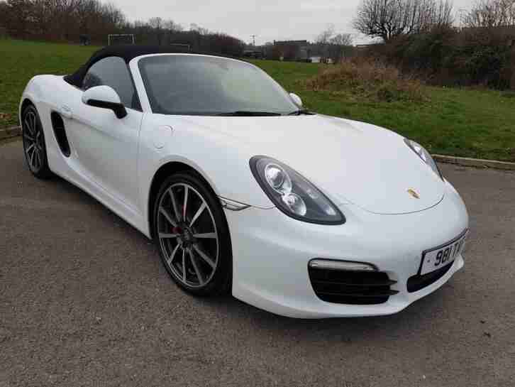 BOXSTER S 3.4 (315bhp) PDK WHITE 981