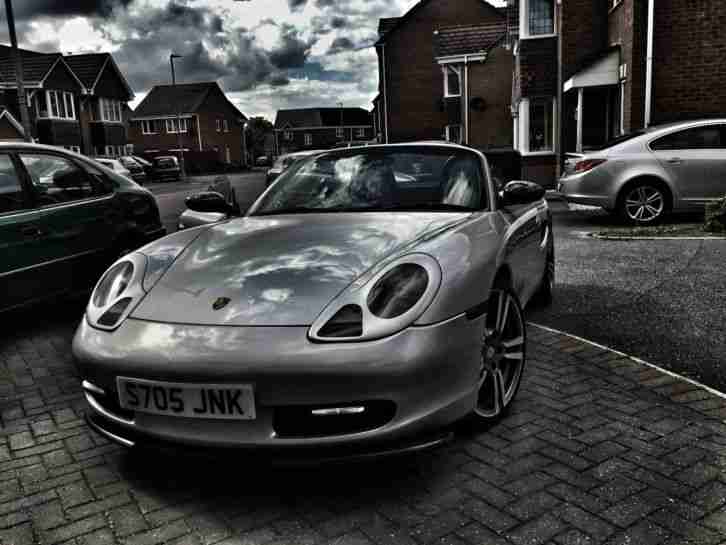 PORSCHE BOXSTER SILVER 2.5 Convertible electric hood & seat FULL leather pioneer
