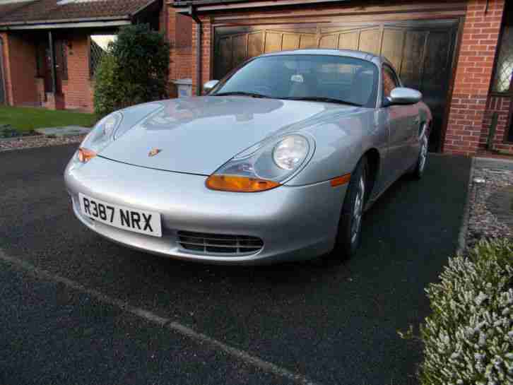 PORSCHE BOXTER 2.5 MANUAL FULL PORSCHE HISTORY VERY LOW MILES WITH HARDTOP