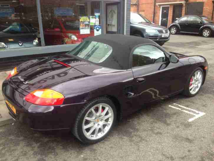 PORSCHE BOXTER S 3.2 CONVERTIBLE 2000 V REG FULL SERVICE HISTORY,