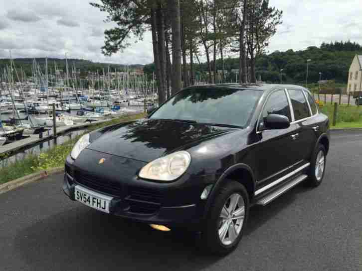 PORSCHE CAYENNE 3.2 TIPTRONIC S, 2004 54, F/S/H, BASALT BLACK, AUTOMATIC