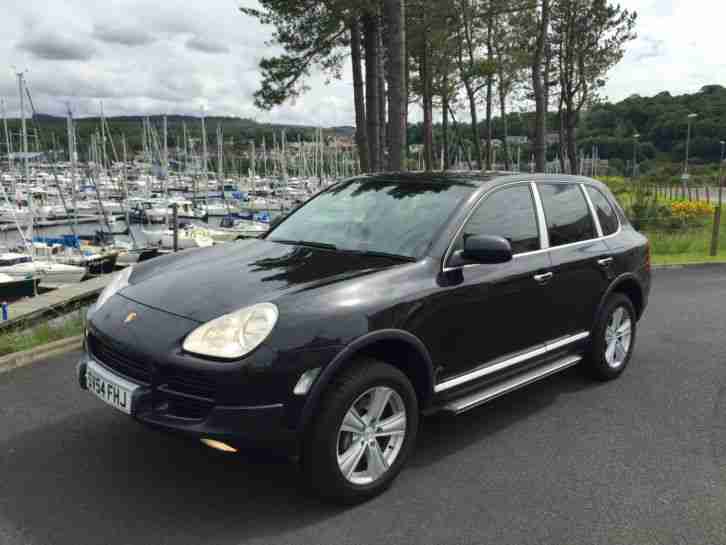 PORSCHE CAYENNE 3.2 TIPTRONIC S, 2004 54, F/S/H, BASALT BLACK, AUTOMATIC