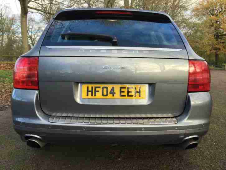 PORSCHE CAYENNE TIPTRONIC S 3.2 SILVER GREY PRINS LPG GAS CONVERTED TURBO ALLOYS