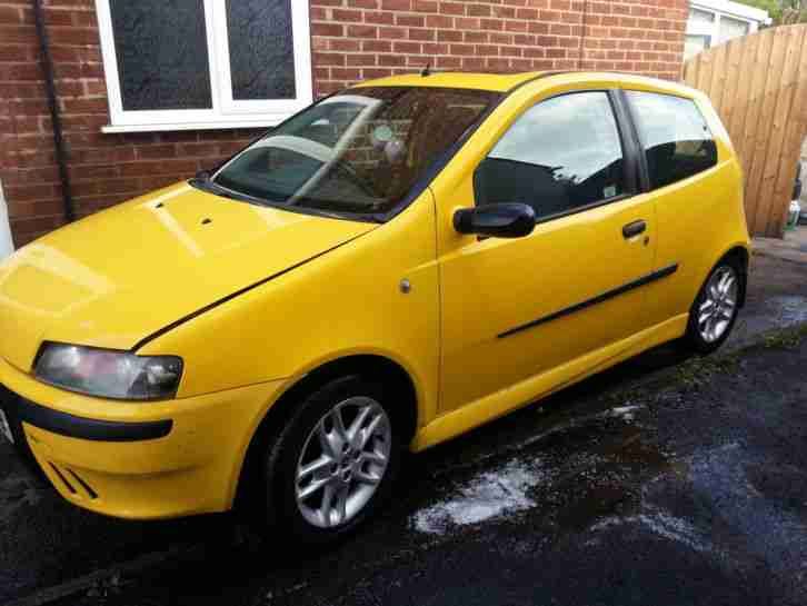 PROJECT fiat punto sporting REDUCED