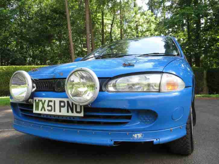 PROTON 1.8 GTI Blue Road Rally Car, Track, Race, Rally,Autotest