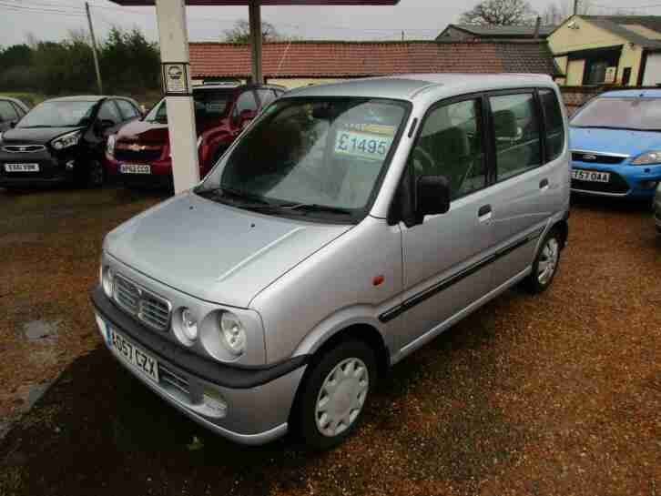 Perodua Kenari 1.0 GX 5 DOOR SILVER CHEAP CAR SERVICE HISTORY FINANCE AVAILBLE