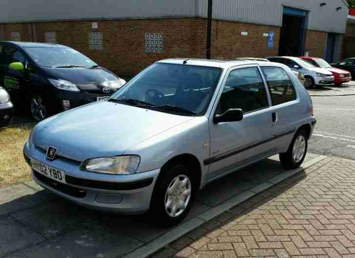 Peugeot 106 Independence 12 month MOT mint condition with SUNROOF