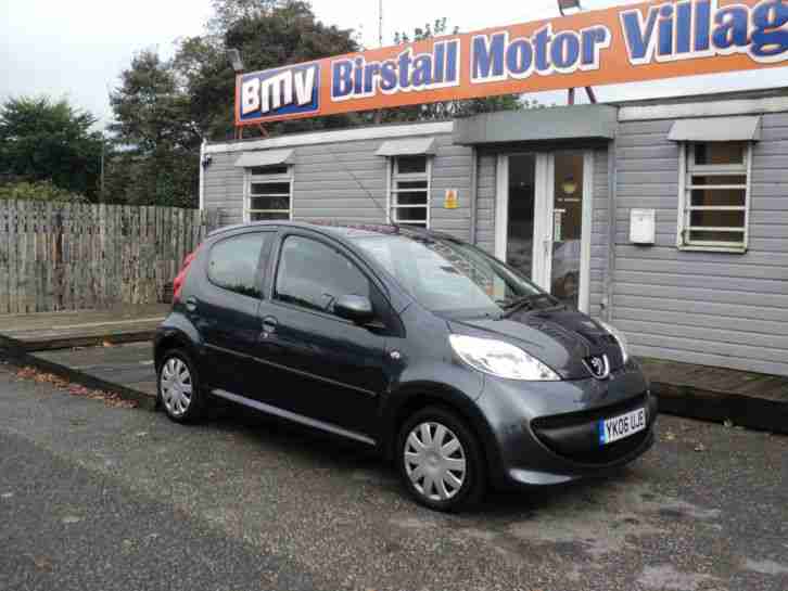 Peugeot 107 1.0 2006 06 Urban 5DR SILVER FULL SERVICE HISTORY