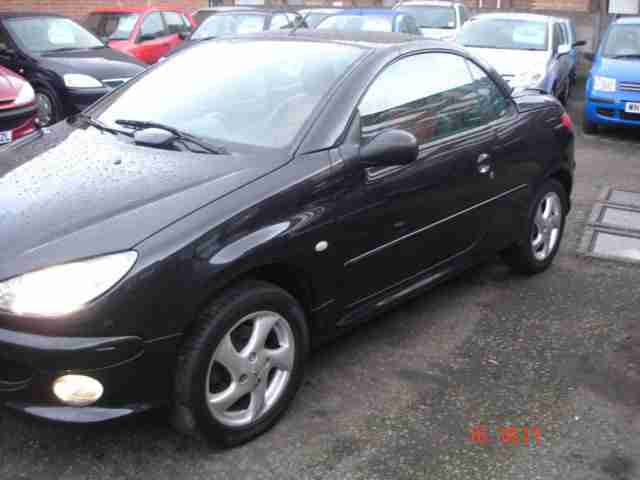 Peugeot 206 04 REG 1.6 COUPE CABRIOLET CONVERTIBLE FULL LEATHER TRIM