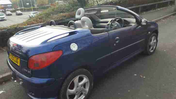 Peugeot 206 1.6 16v 2005MY Coupe Cabriolet