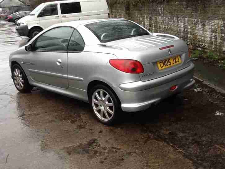 Peugeot 206 1.6 16v Quiksilver 2005MY Coupe Cabriolet Quicksilver