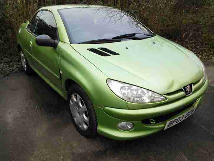 Peugeot 206 1.6 ( a/c ) 2003MY Coupe Cabriolet S