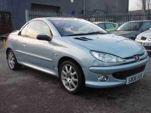 Peugeot 206 1.6HDi 110 2005MY Coupe Cabriolet Sport