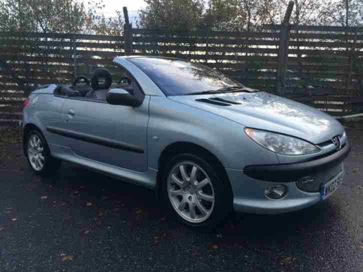 Peugeot 206 2.0 16v 2002MY Coupe Cabriolet SE