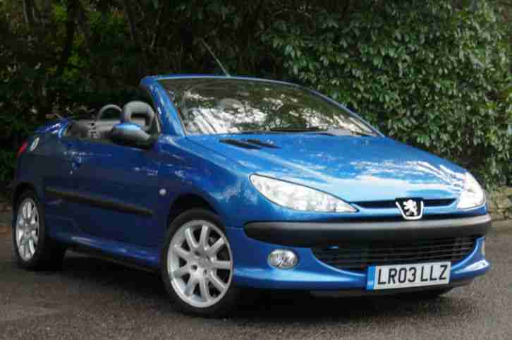 Peugeot 206 2.0 16v 2003 Coupe Cabriolet SE
