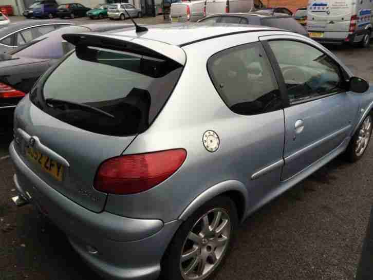 Peugeot 206 2.0 ( dig a/c ) GTi 3 door hatchback 2002 52 Reg