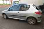 Peugeot 206 3 Door Hatchback Silver 12