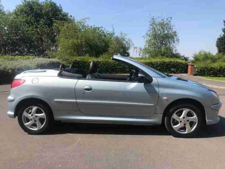 Peugeot 206 CC Convertible 2005 1.6 16v Allure 2dr remote central locking all