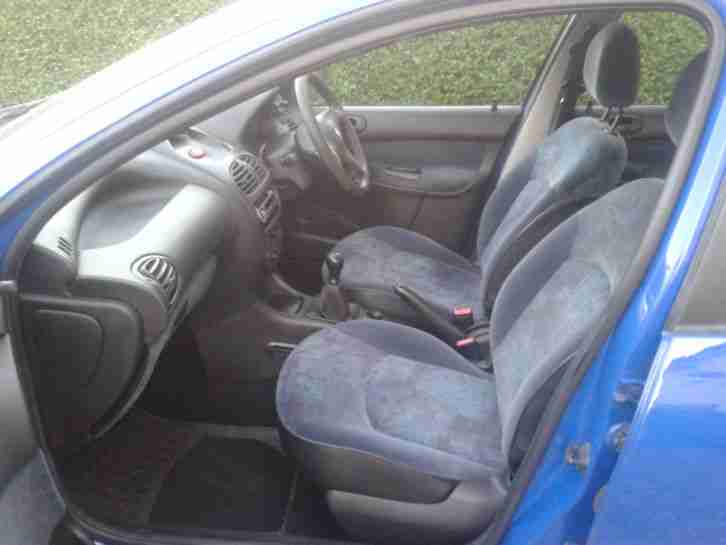 Peugeot 206 LX 1.1 W reg (2000) Blue