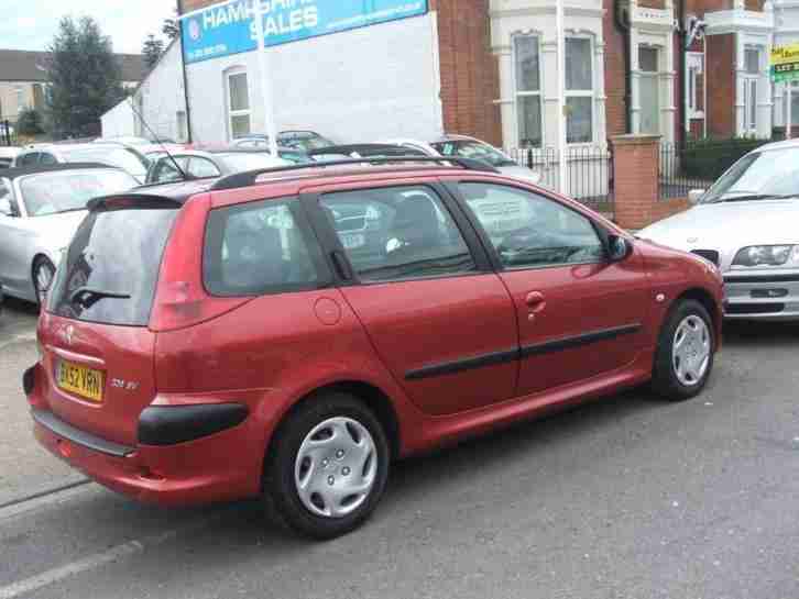 Peugeot 206 SW SW XT PETROL MANUAL 2002/52