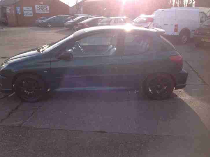 Peugeot 206 green 2.0 ( dig a/c ) 2001MY GTi Manuel, petrol