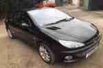 206CC 2001 51 2.0 SE BLACK NO RESERVE