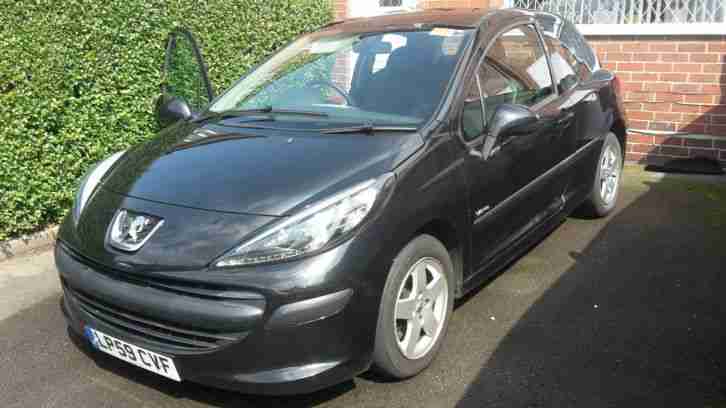 Peugeot 207 1.4 Verve 3dr, 2009, 47137milles, black